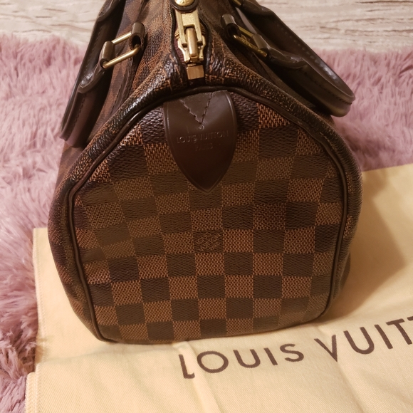 Authentic Louis Vuitton Speedy 25 Damier Ebene - Picture 2 of 8